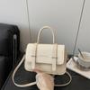 Bolsos Nuevos de Moda, Bolsos de Hombro de Moda de Nicho, Bolsos Cuadrados Pequeños Cruzados Texturizados Nuevos de Moda Otoño 2025