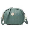 Bolsas para Mujer 2026 Nueva Bolso Redondo Pequeño de Moda Multicapa Versátil Nicho Elegante Hombro Único Cruzado Bolso Pequeño