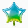 Globo de Película de Aluminio Estrella de Cinco Puntas Versión Ligera de 5 Pulgadas 10 Pulgadas 18 Pulgadas Globo Estrella de Color Puro Decoración para Fiesta de Cumpleaños Venta al por Mayor