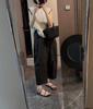 24389 Da Ai Mei Yi Yuan Verano 2026 Nuevo Dulce Reductor de Edad Blusa de Encaje Moda Casual Pantalones de Nueve Puntos para Mujer