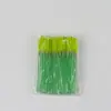 Pincel de Cílios com Haste de Cristal Para Extensão de Cílios Maquiagem Pincel de Cílios de Nylon Portátil Haste de Cristal Pincel para Cílios