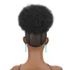 Peluca de Fibra Química Africana Cabeza Explosiva Paquete de Cabello Femenino Comercio Exterior Esponjoso Fibra Química Cordón Rizos Paquete de Cabello Grande Grande Paquete de Cabello Negro