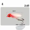 [Ninfas Sándwich de Caparazón Blando] Cebo de Insecto Japonés Micro Cebo Cebo Falso Lápiz Flotante Mino Boca de Caballo Mudo Verde Ligeramente