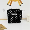 Bolsa de Cosméticos Retro de Pana, Bolso Clutch Portátil de Viaje, Bolsa de Aseo, Bolsa de Almacenamiento Multifuncional de Gran Capacidad