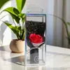Maleta de PVC Ramo Pequeño Día de San Valentín Chino Puesto de Rosas Flor de Jabón Terminada Regalo del Día de la Mujer