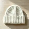 Chapéu de Lã com Circunferência de Cabeça Grande para Mulheres, Gorro Fashion para Outono e Inverno, Afina o Rosto, Chapéu Versátil com Proteção para Ouvido, Touca de Tricô Quente