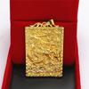 Venta Directa de Fábrica de Etiquetas de Dragón Longteng Sihai Colgante Chapado en Oro de 24K Collar Imitación Chapado en Oro Vietnamita