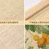 Decoración de Pared Antigua Estilo Chino con Cortinas de Bambú y Pinturas Colgantes para Salas de Estudio y Salas de Té, Presentando Estética de la Dinastía Song, Mobiliario Suave y Escena de Caligrafía Tradicional China