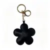 Chaveiro Flor para Bolsa DIY Novo Estilo Couro PU Fofo Simples Desenho Animado Pingente de Chave de Bolsa Pingente de Mochila