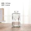 Vaso de vidro criativo decoração hidropônica ins estilo pequeno vaso alto sentido arranjo de flores dispositivo de alto valor de cor pequeno presente atacado