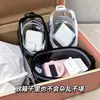 Nova Bolsa Transparente para Armazenamento de Cabos de Dados, Bolsa Portátil para Armazenamento de Fones de Ouvido e Cabos de Dados para Viagem, Atacado