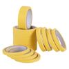 Fábrica atacado fita de papel para mascaramento amarelo alto adesivo mão lágrima decoração cor separação papel costura tinta parede exterior mascaramento cola