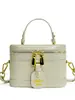 Moda de Nicho Transfronteriza Bolso Exquisito 2024 Nuevo Vintage Versátil de Alta Gama Cruzado al Hombro Bolso Cuadrado Pequeño