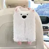 Caja de pañuelos para coche nueva de Blue Rain: un diseño colgante creativo con un perrito lindo, perfecto para usar como portapañuelos en la parte trasera de los asientos del coche