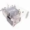 Caja de computadora ITX de marco abierto MATX con fuente de alimentación montada en la parte inferior, vidrio acrílico transparente, DIY, escritorio simple