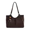 Bolso de Axila para Mujer con Diseño Vintage de Nicho 2026 Otoño Nuevo Bolso Tote de Moda de Gran Capacidad Bolso de Hombro Sencillo