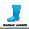 Venta al por mayor de fábrica, hechos a medida, botas de lluvia Lutai de PVC para mujer hasta la pantorrilla, antideslizantes, resistentes al desgaste, zapatos de trabajo de invierno con forro de felpa, transfronterizos