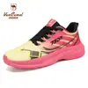 Tênis Leve Masculino Western Camel, Novo Modelo de Primavera, Malha Respirável, Sapatos Casuais Estilo Coreano, Tênis de Corrida para Casal
