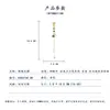 Estilo Nacional Concha Natural Ruyi Yanliu Cheongsam Botonadura Prensada Nueva Chinoiserie Retro Elegante Colgante de Borla Nuevo Broche para Mujer