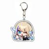Anime Collapse Star Dome Juego de Trenes Llavero Acrílico Colgante Pamdan Constante Rocío Blanco Venta al por Mayor Personalizable