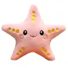 Almohada de Estrella de Mar de Dibujos Animados, Peluche Pequeño de Estrella Colorida, Adorno Colgante Pequeño, Muñeco, Accesorio para Fotos