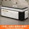 Mostrador de caja tienda pequeña simple empresa moderna esquina tienda de ropa mostrador de bar salón de belleza recepción mostrador de recepción