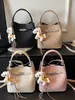 Bolso Cubo Sencillo para Mujer Primavera 2026 Nuevo Elegante Bolso de Hombro para Viajar Bolso de Mano de Moda Bolso Cruzado Tipo Cesta