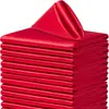 Amazon Transfronterizo se Especializa en Tela de Satén para Hoteles de Lujo, Paño para Limpiar Tazas de Bares y Restaurantes, Servilleta de Tela de Color Puro