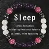 Pulsera Popular Transfronteriza de Cuentas Temu Púrpura Amatista Mica Hematita Cristal Blanco Pulsera Hecha a Mano Venta al por Mayor en Stock
