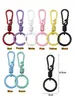 1 Juego de Llaveros de Aleación, Anillos para Llaves, Clips de Resorte, Ganchos para Bolsos DIY, Accesorios para Llaveros, Kit de Materiales, 8 Colores Disponibles