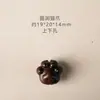 Accesorios de Garra de Gato y Oso de Madera de Águila, Pulseras Tejidas Hechas a Mano para Bricolaje, Collares, Colgantes para Bolsos, Cuentas de Oración Budista y Accesorios