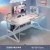 Escritorio de Computadora, Mesa de Escritorio, Escritorio Sencillo para Estudio en Casa, Mesa de Estudio para Estudiantes, Escritorio de Trabajo, Escritorio para Escribir, Escritorio Minimalista de Oficina para Dormitorio