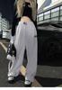 Calça de Dança Jazz Feminina Estilo Americano Solta Hip Hop Babado Bonita Calça Esportiva Dança Jazz Kpop Retro Calça de Rua Masculina