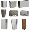 Acero inoxidable exterior hierro forjado maceta combinación parterre departamento de ventas Plaza Comercial canaleta para flores caja para árboles valla maceta para flores