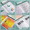 Carpeta de documentos tamaño A4 con múltiples capas, adecuada para guardar partituras, registros médicos y exámenes de estudiantes