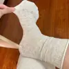 Calcetines de verano para mujer, estilo coreano, color liso, finos, calados, ligeramente enrollados, de malla, transpirables, modernos, estilo ballet universitario, calcetines apilados