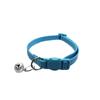 Pei Pet Beibei Novo Fio de Seda Refletivo Cor Fivela de Gato Coleira de Gato Refletiva Fivela de Segurança Ajustável Fita Sino Fosco