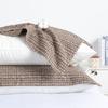 Funda de Almohada Estilo Japonés Algodón Puro Gasa de Algodón Funda de Almohada de Algodón Gama Alta Par Engrosada y Ampliada Tela de Almohada Transpirable y Antideslizante para Hogar Dormitorio