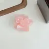 Nuevo Clip de Tiburón Creativo Estilo Francés de Alta Gama Horquilla de Flor de Trébol Adorno para el Cabello