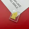 Insignia Corporativa Personalizada Logo Oro Puro 999 Ascendiendo Constantemente para Atraer Riqueza y Tesoro Pegatinas para Teléfono Móvil Tienda Festiva Pequeños Regalos