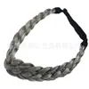 Diadema Bohemia Trenzada de Cinco Hilos Hecha a Mano de Venta Caliente Transfronteriza Trenza de Cabello Elástica Trenzada de Fibra Sintética Retro