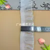 En Stock Gasa Plisada Encaje Multicapa Volantes Plisados para Puños y Dobladillos de Falda Hechos a Mano DIY