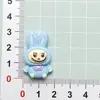 Orejas de Conejo de Dibujos Animados Pequeñas Tela DIY Accesorios de Resina Joyería Hecha a Mano Pasador Funda para Teléfono Móvil Llavero Pegatina para Taza de Agua