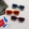 Nuevas Gafas de Sol Infantiles de Borde Cuadrado Gafas de Sol Poligonales Retro de Patilla Ancha Gafas de Sol para Bebé con Protección UV