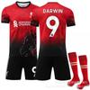 Traje de Treino de Futebol 2526 Edição Especial Liverpool Traje de Futebol Não. 11 Salah 9 Nunez 4 Van Dijk Comemorativo