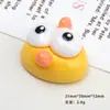 Accesorios de Resina DIY de Dibujos Animados Joyería Cabeza de Animal Linda Pegamento de Crema Pasador Funda de Teléfono Móvil Hebilla de Zapato Llavero Colgante