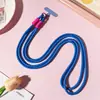 Cordón para Teléfono Color Sólido Cuerda Larga Antiperdida Bandolera Lateral Cordón para Teléfono Cuerda Colgante Antiperdida Colgante Resistente Personalizado Correa para el Hombro Cuerda de Colores