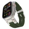 Adequado para Apple Watch Ultra9876543210 Geração Se Mecha Explorer Pulseira de Relógio de Silicone com Pontos Elevados
