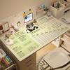 Tapete de Mesa para Estudo Infantil, Tapete de Aprendizagem e Escrita para Estudantes, Proteção para os Olhos, Tapete Retangular de Proteção para Desktop Sem Formaldeído
