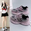 Zapatos Chunky para Mujer 2026 Otoño Nuevo Estilo Coreano Versátiles Estudiante Suela Gruesa Suela Suave Zapatos Deportivos Zapatos Casuales para Correr